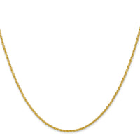 14k 1.5mm Parisian Wheat Chain-PEN266-20