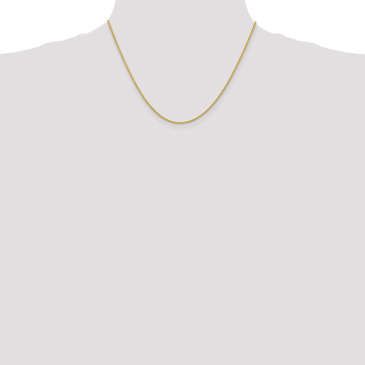 14k 1.5mm Parisian Wheat Chain-PEN266-18