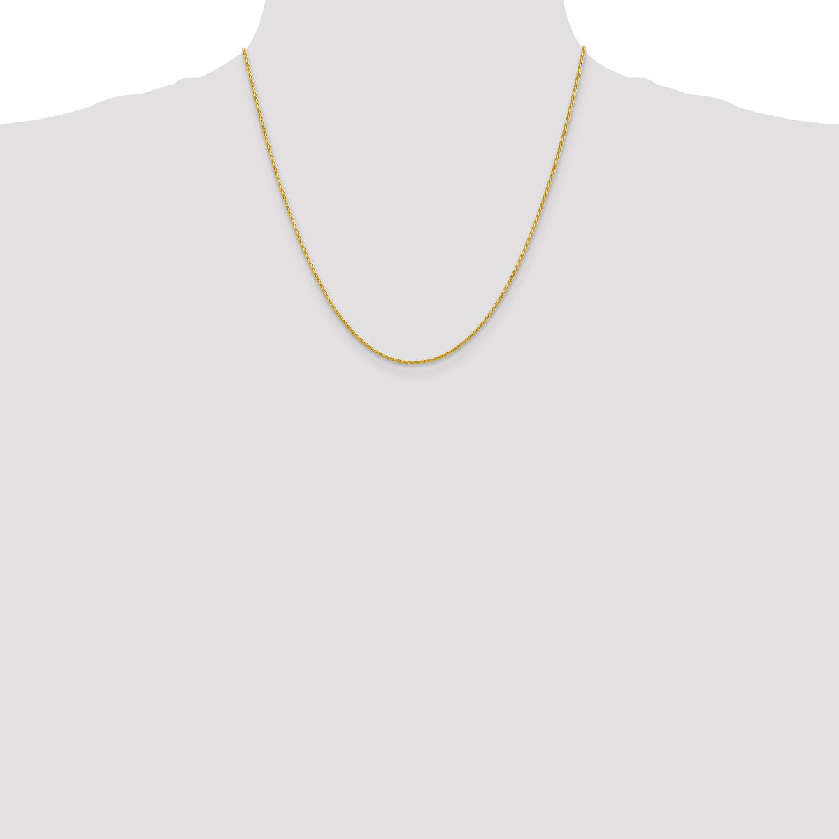 14k 1.5mm Parisian Wheat Chain-PEN266-20