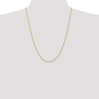 14k 1.5mm Parisian Wheat Chain-PEN266-24