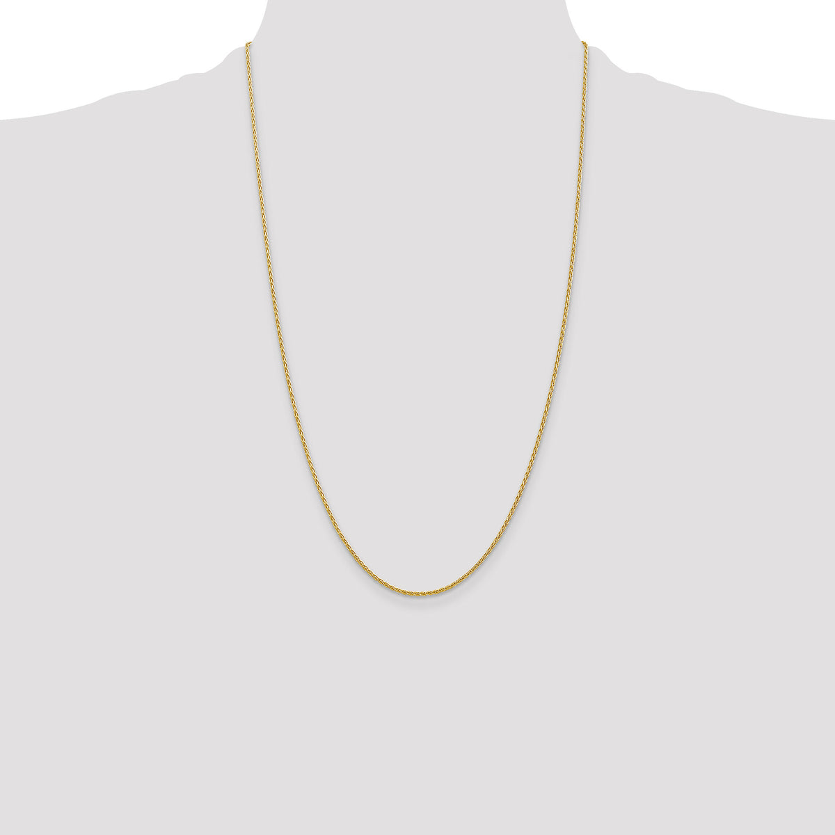 14k 1.5mm Parisian Wheat Chain-PEN266-26