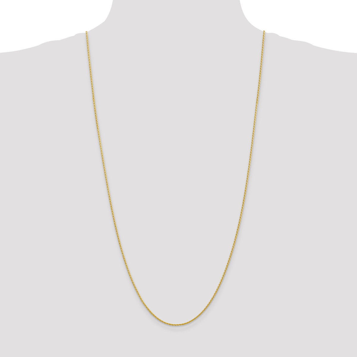 14k 1.5mm Parisian Wheat Chain-PEN266-30