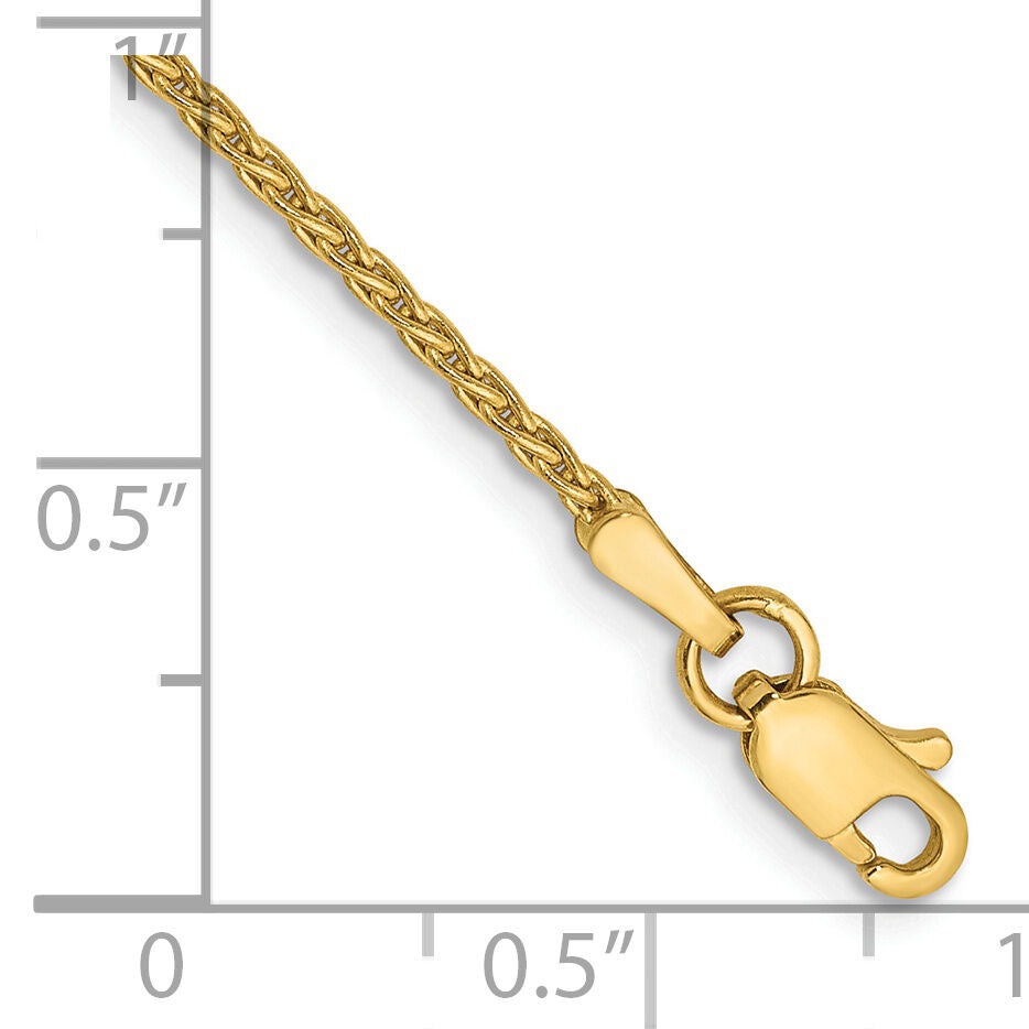 14k 1.5mm Parisian Wheat Chain-PEN266-8