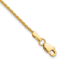 14k 1.5mm Parisian Wheat Chain Anklet-PEN266-9