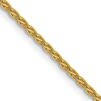 14k 1.5mm Parisian Wheat Chain-PEN266-16