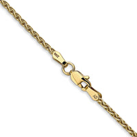 14k 1.75mm Parisian Wheat Chain-PEN267-22