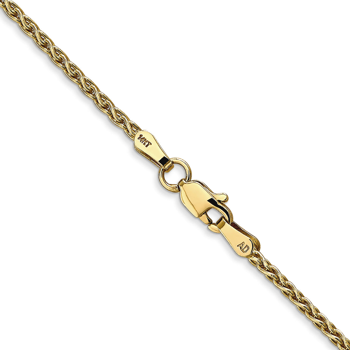 14k 1.75mm Parisian Wheat Chain-PEN267-16