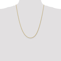 14k 1.75mm Parisian Wheat Chain-PEN267-24
