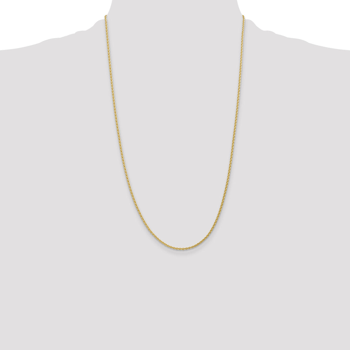 14k 1.75mm Parisian Wheat Chain-PEN267-26