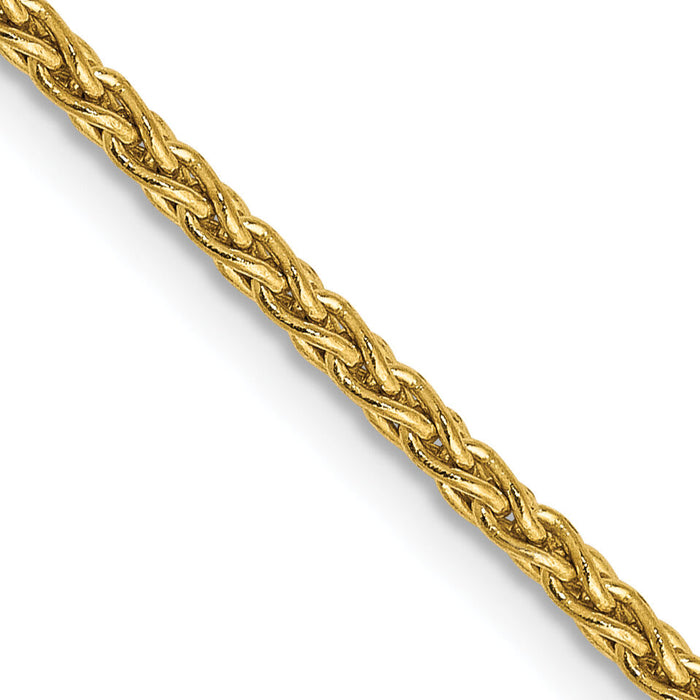 14k 1.75mm Parisian Wheat Chain-PEN267-22