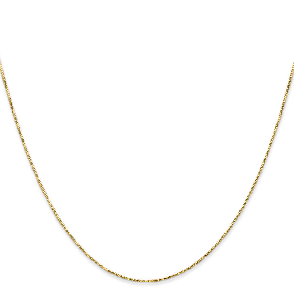 14k .8mm D/C Parisian Wheat Chain-PEN274-30