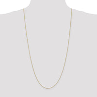 14k .8mm D/C Parisian Wheat Chain-PEN274-30