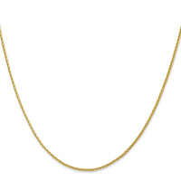 14K 1.4mm D/C Parisian Wheat Chain-PEN276-30
