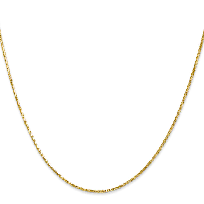 14K 1.4mm D/C Parisian Wheat Chain-PEN276-30