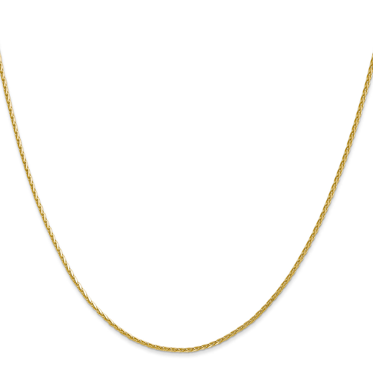 14K 1.4mm D/C Parisian Wheat Chain-PEN276-20