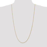 14K 1.4mm D/C Parisian Wheat Chain-PEN276-30