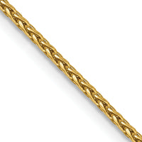 14K 1.4mm D/C Parisian Wheat Chain-PEN276-24