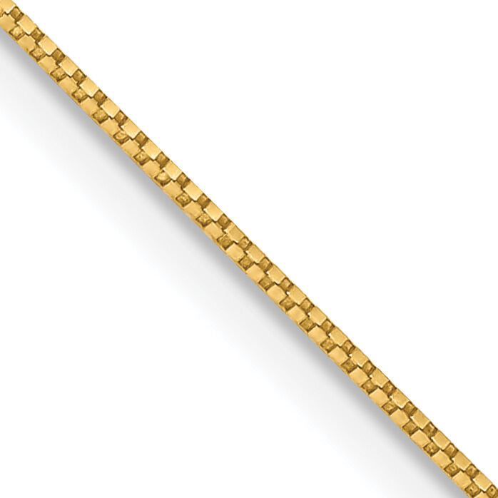14k .7mm Box with Spring Ring Clasp Chain-PEN2-26