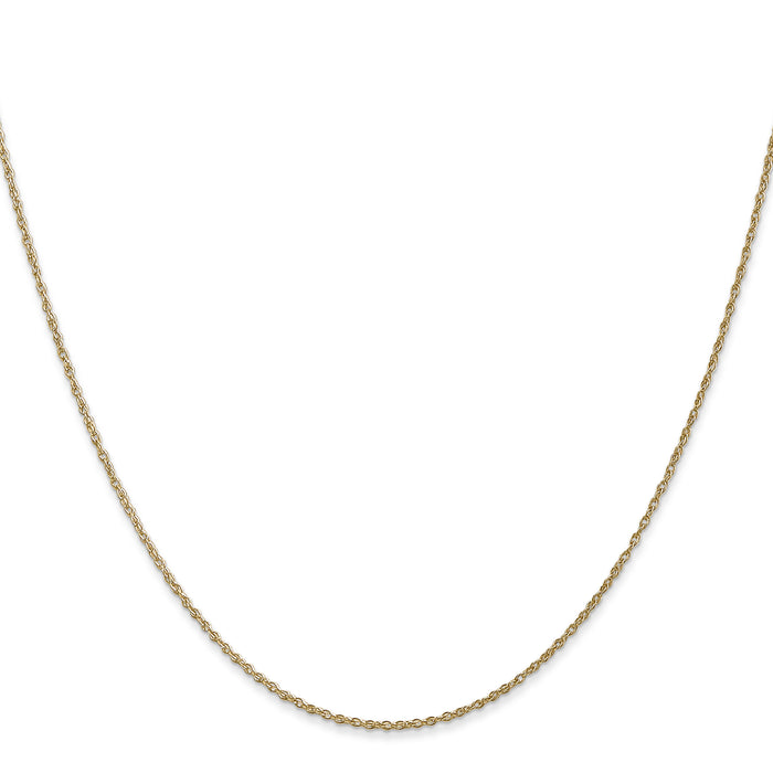 14k .8mm Light-Baby Rope Chain-PEN3-16