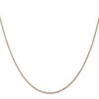 14k .8mm Light-Baby Rope Chain-PEN3-22