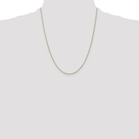 14k .8mm Light-Baby Rope Chain-PEN3-22