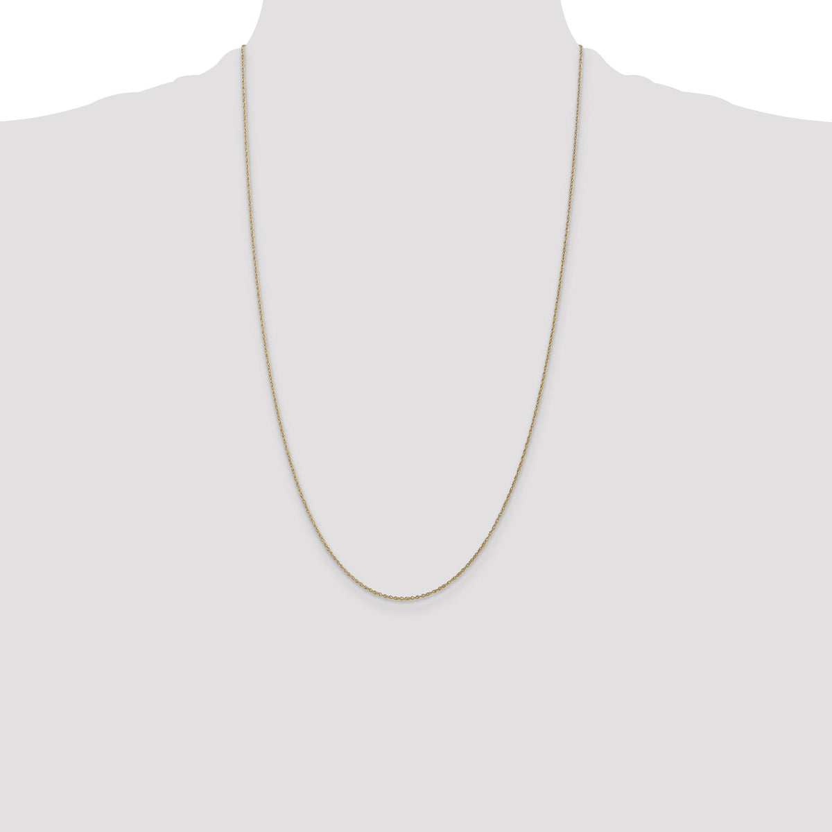 14k .8mm Light-Baby Rope Chain-PEN3-26