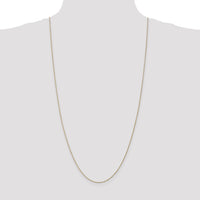 14k .8mm Light-Baby Rope Chain-PEN3-30