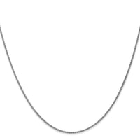 14k White Gold 1.25mm Spiga Chain-PEN31-16