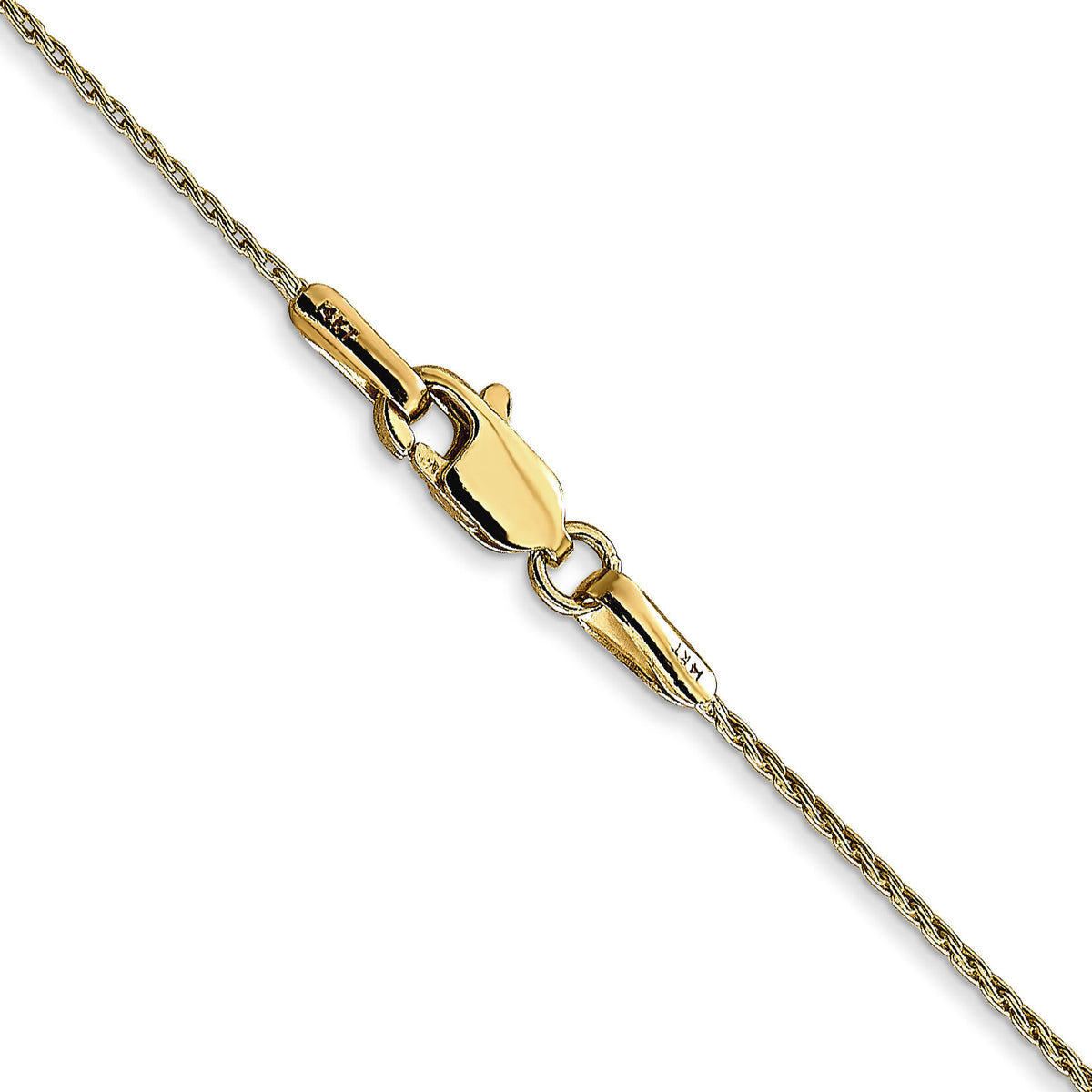14K .7mm Round Parisian Wheat Chain-PEN312-18