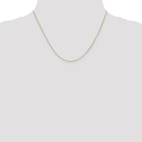 14K .7mm Round Parisian Wheat Chain-PEN312-18