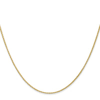 14K 1mm Round Parisian Wheat Chain-PEN313-16