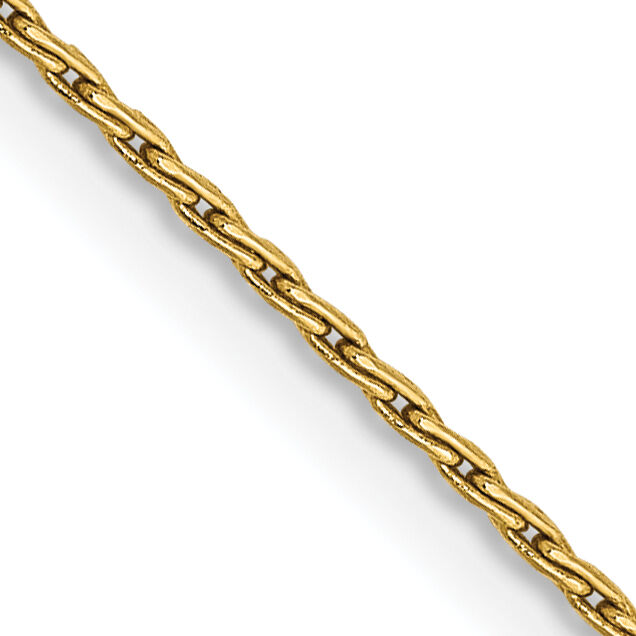 14K 1mm Round Parisian Wheat Chain-PEN313-20