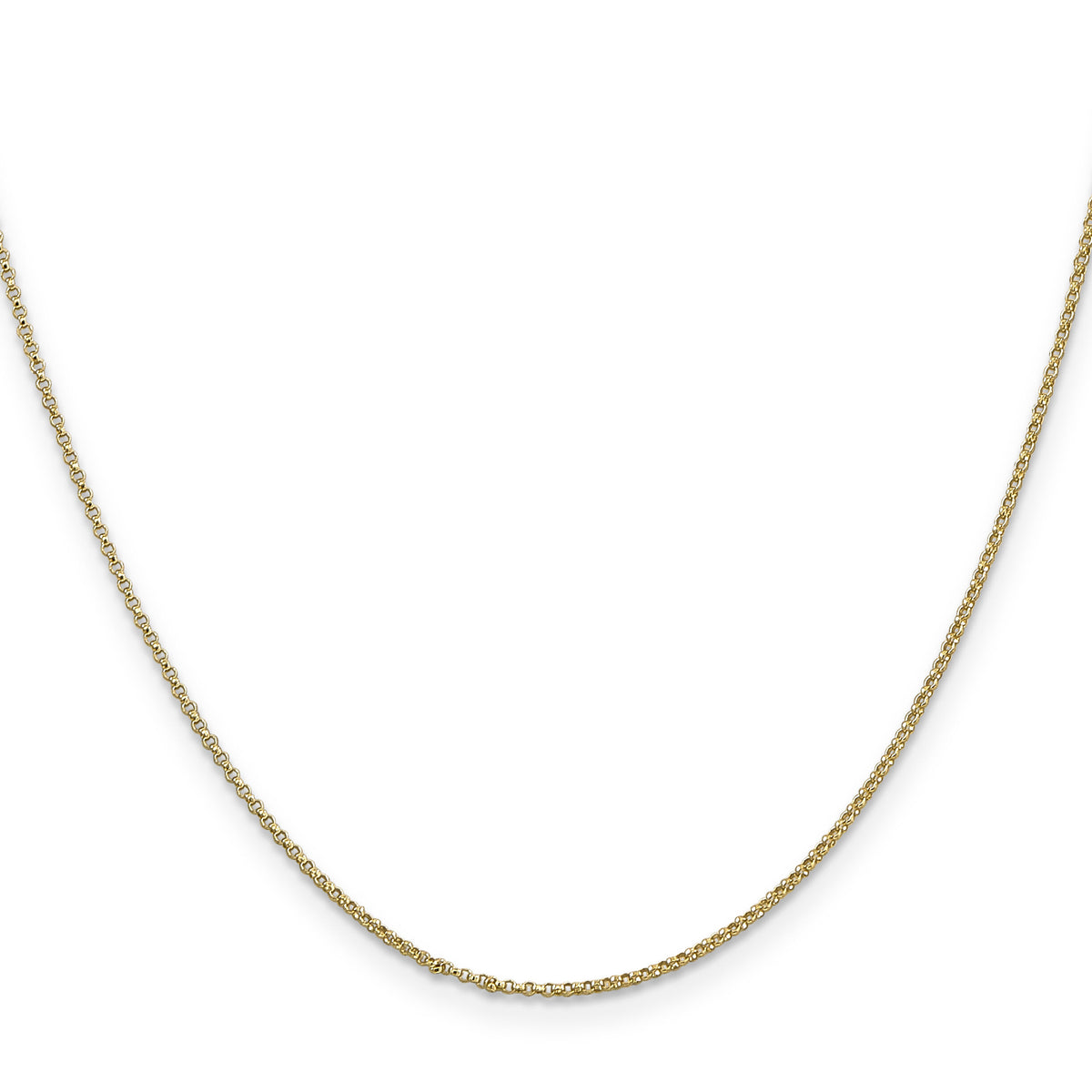 14k 1.15mm Rolo Pendant Chain-PEN320-20