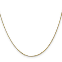 14k 1.15mm Rolo Pendant Chain-PEN320-24