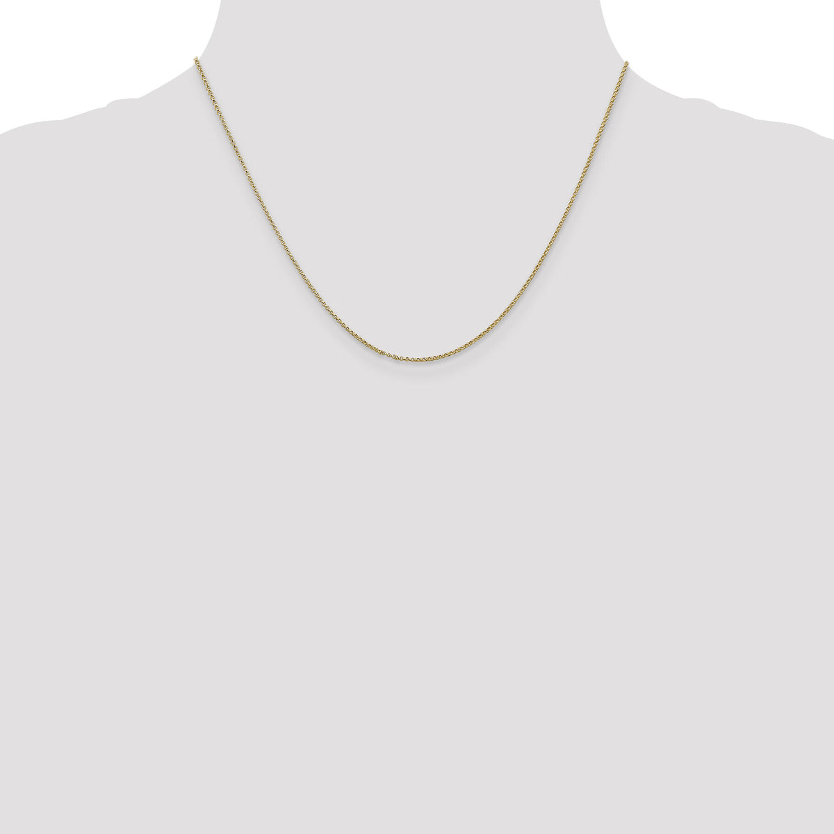 14k 1.15mm Rolo Pendant Chain-PEN320-18