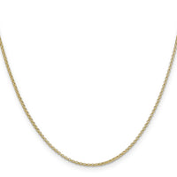14k 1.55mm Rolo Pendant Chain-PEN321-16