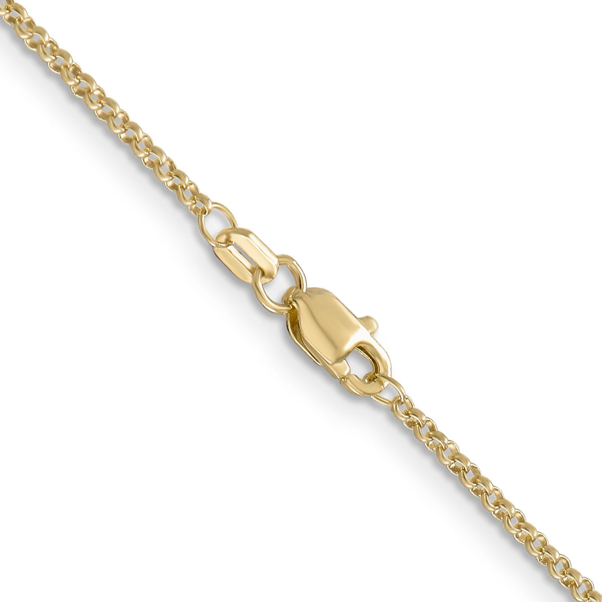 14k 1.55mm Rolo Pendant Chain-PEN321-16