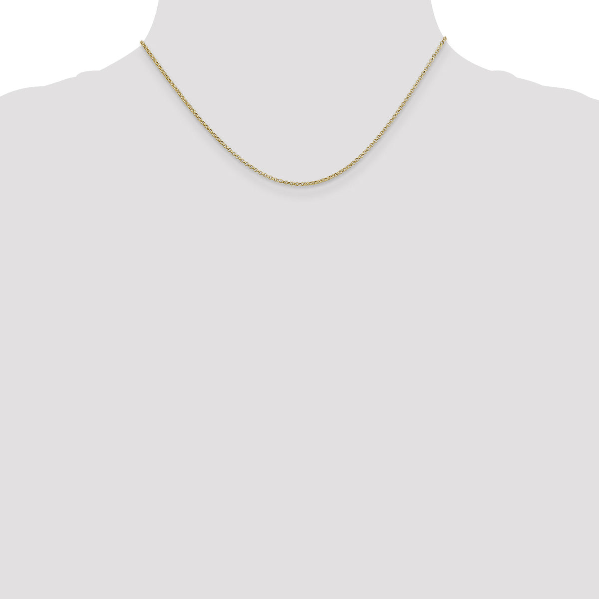 14k 1.55mm Rolo Pendant Chain-PEN321-16
