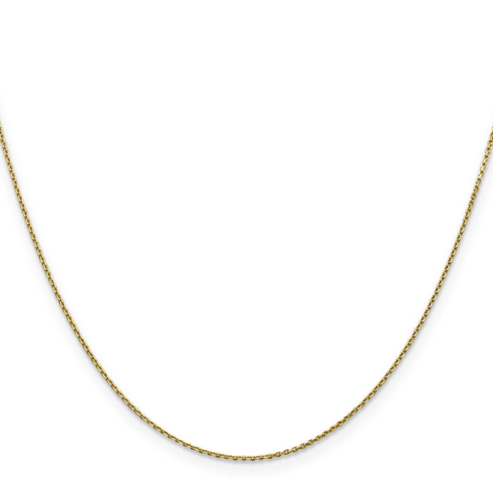 14k .9mm D/C Round Open Link Cable Chain-PEN326-16