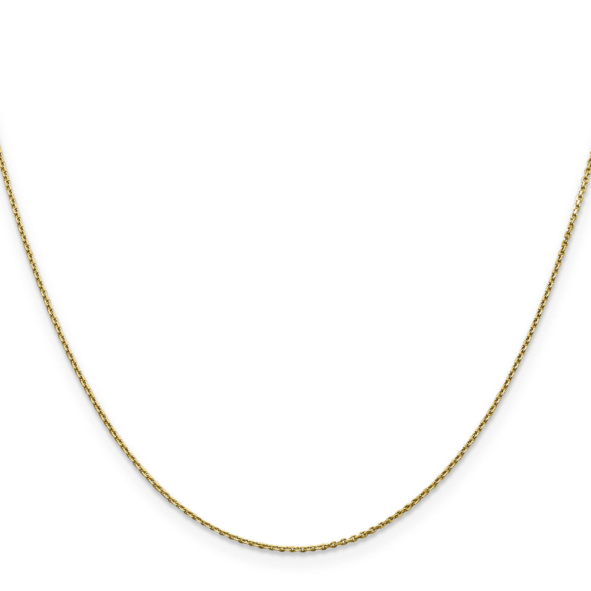 14k .9mm D/C Round Open Link Cable Chain-PEN326-30