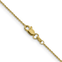 14k .9mm D/C Round Open Link Cable Chain-PEN326-26