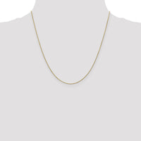 14k .9mm D/C Round Open Link Cable Chain-PEN326-20