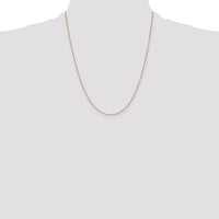 14k .9mm D/C Round Open Link Cable Chain-PEN326-22