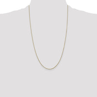 14k .9mm D/C Round Open Link Cable Chain-PEN326-26