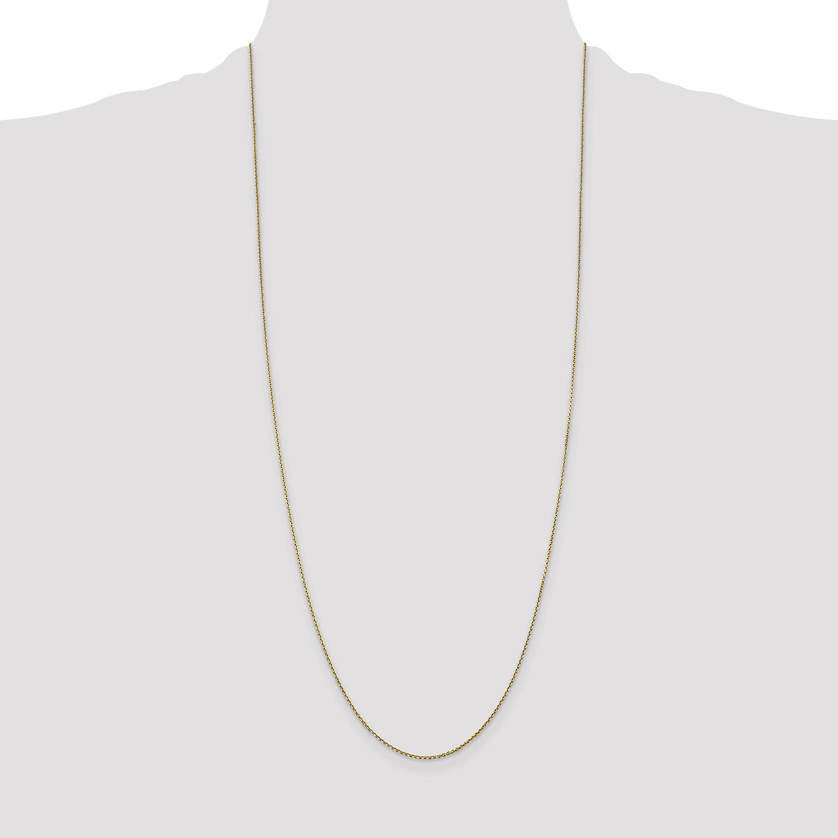 14k .9mm D/C Round Open Link Cable Chain-PEN326-30