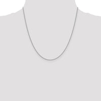 14k White Gold 1.4mm Forzantine Cable Chain-PEN327-20