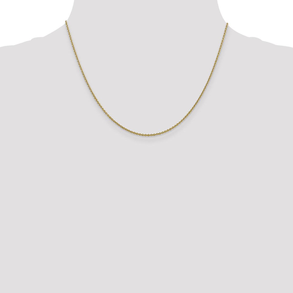 14k 1.4mm Forzantine Cable Chain-PEN328-18