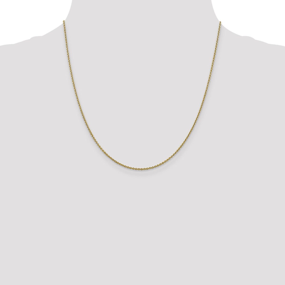 14k 1.4mm Forzantine Cable Chain-PEN328-20