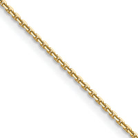 14k 1.2mm D/C Cable Chain-PEN332-24