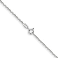14k White Gold 1.5mm Cable Chain-PEN336W-20